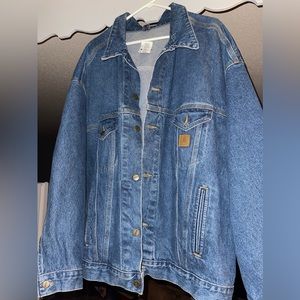 Vintage 2001 Men's Size 4x Carhartt Jean Jacket